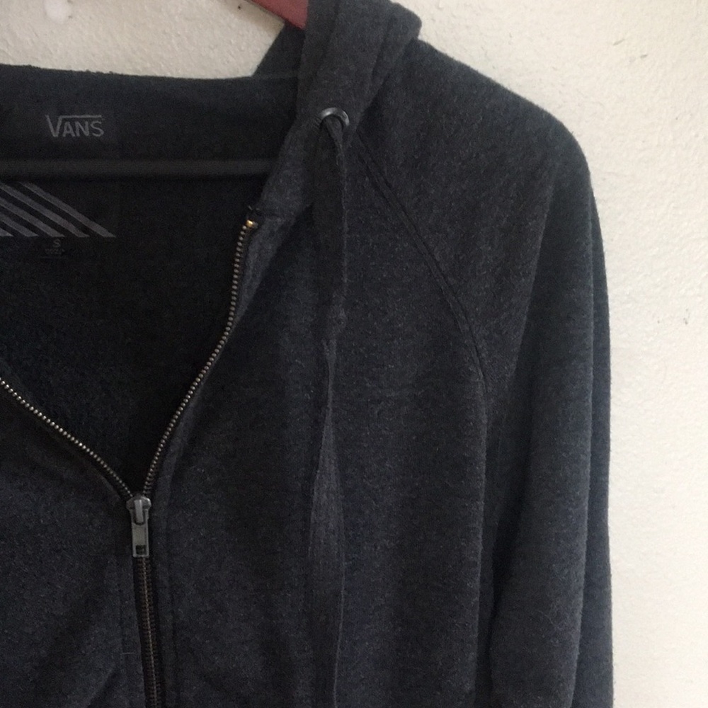 ‼️LAST CHANCE‼️ VANS zip up hoodie - Picture 3 of 6